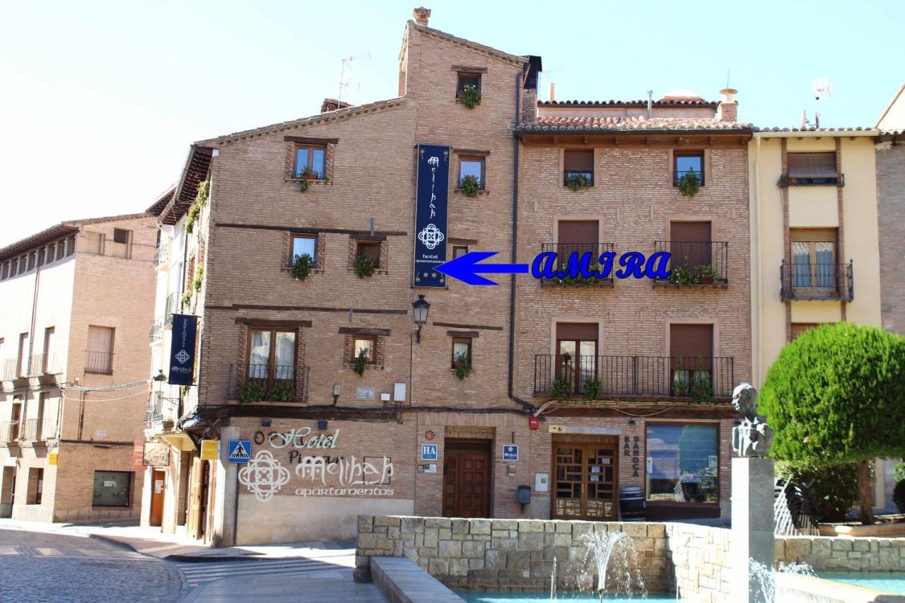 Hotel Apartamentos Melihah Daroca Esterno foto