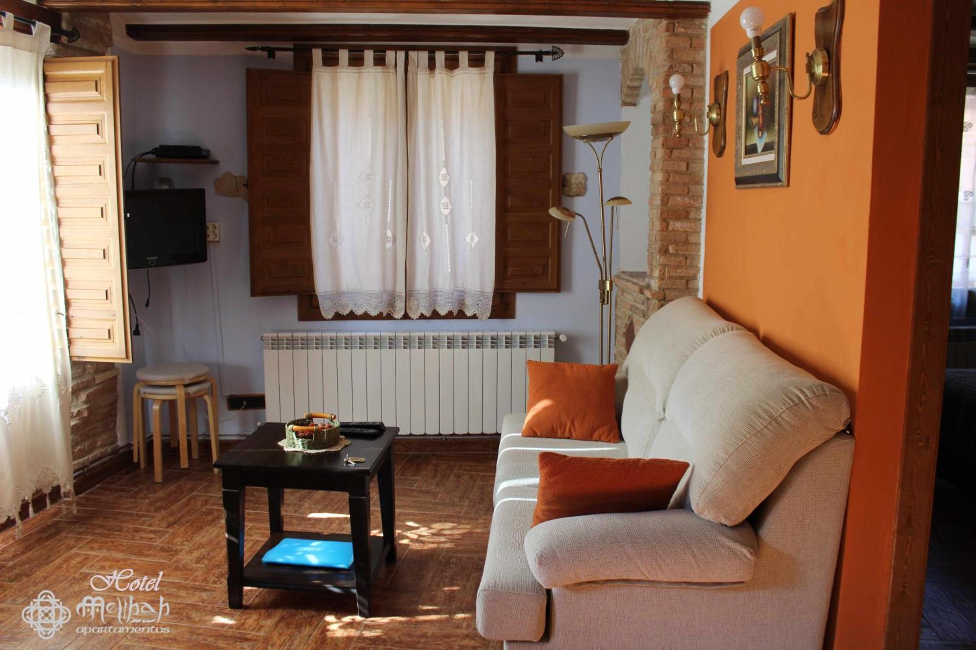 Hotel Apartamentos Melihah Daroca Esterno foto