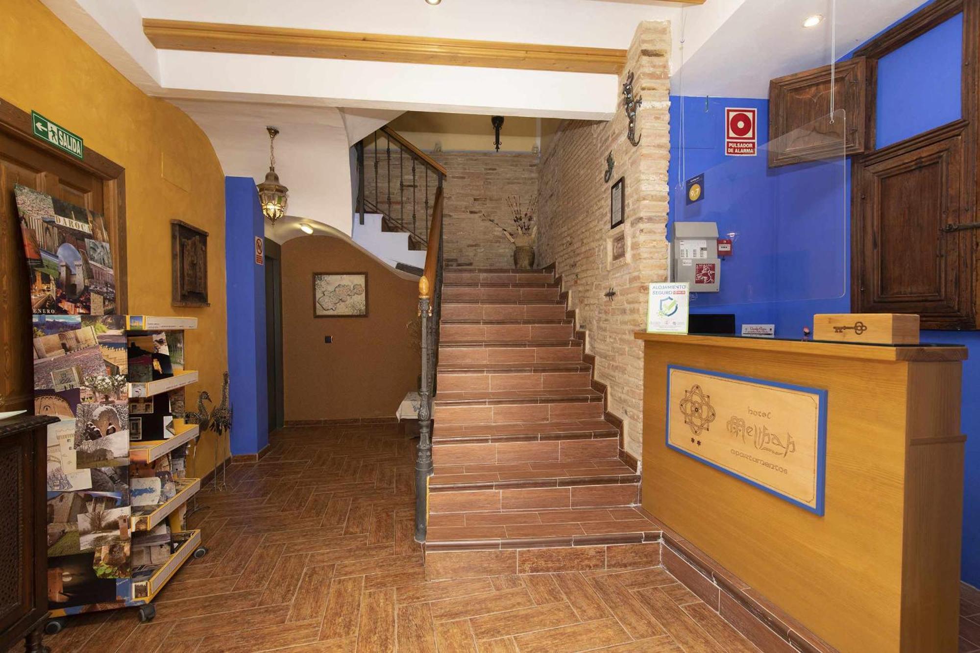 Hotel Apartamentos Melihah Daroca Esterno foto