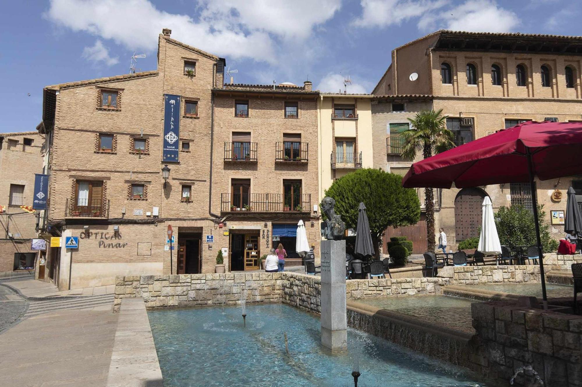 Hotel Apartamentos Melihah Daroca Esterno foto