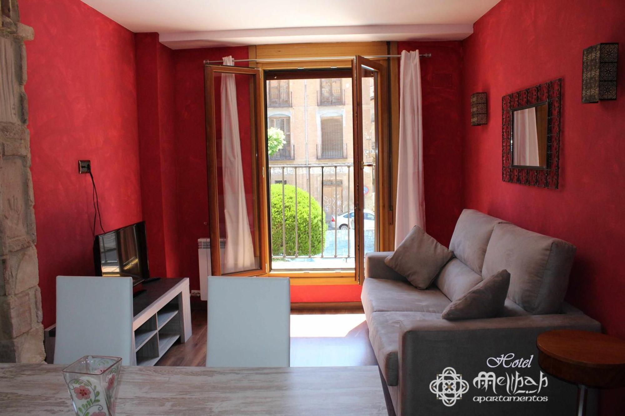 Hotel Apartamentos Melihah Daroca Camera foto